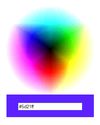 Find Hex code from color wheel