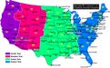Find time zones by city