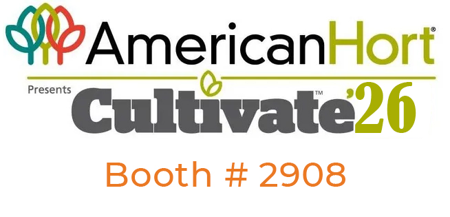 See us at Cultivate '26 Booth #2908
