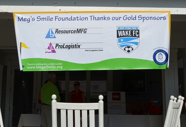 Gold level sponsors are thanked via their own banner.